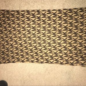 MICHEAL KORS "MK" Brown Wrap-Around Scarf